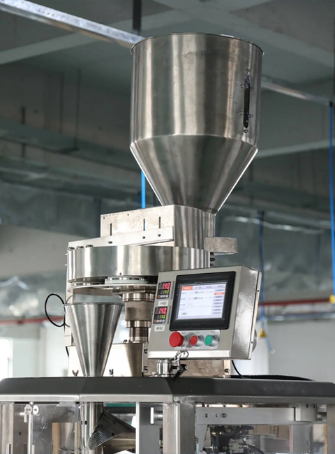 Granule packaging machine